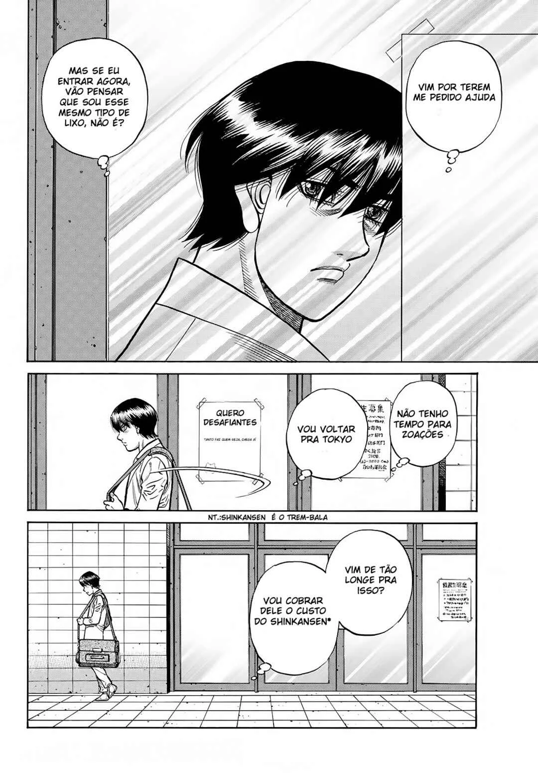 Hajime no Ippo Capítulo 889 – Obstáculo Invisível