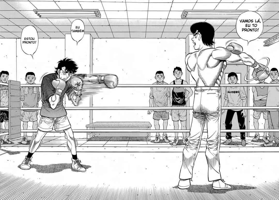Hajime no Ippo Capítulo 889 – Obstáculo Invisível