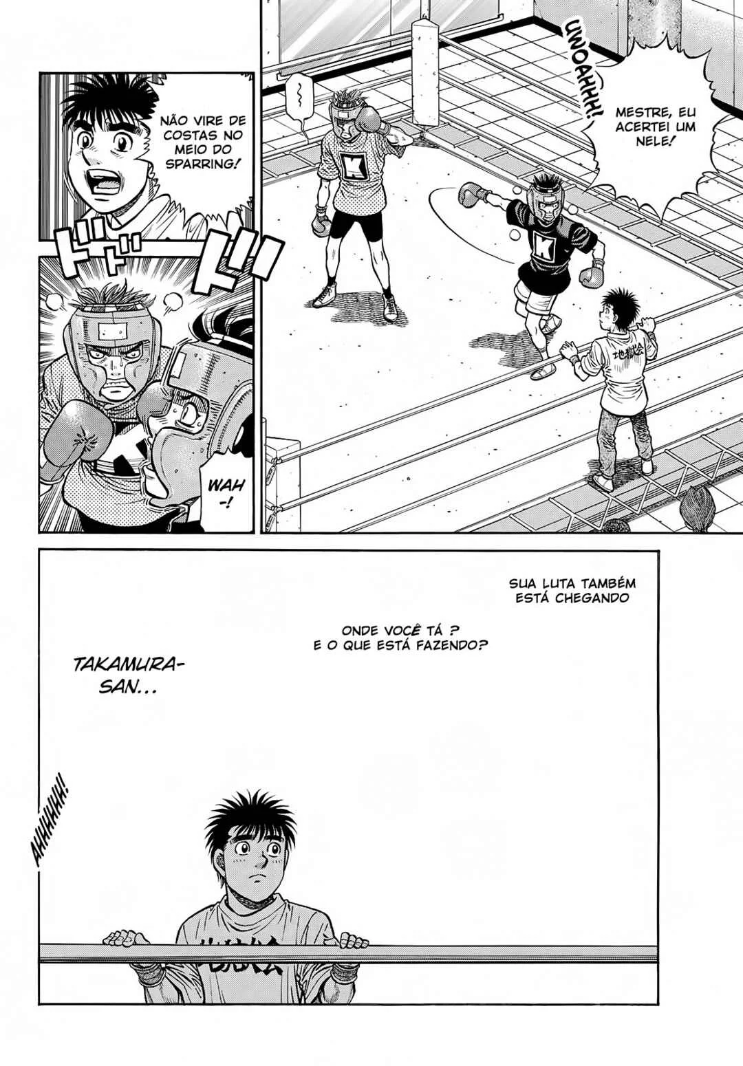 Hajime no Ippo Capítulo 889 – Obstáculo Invisível