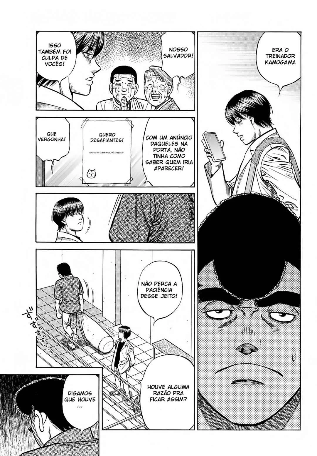 Hajime no Ippo Capítulo 889 – Obstáculo Invisível