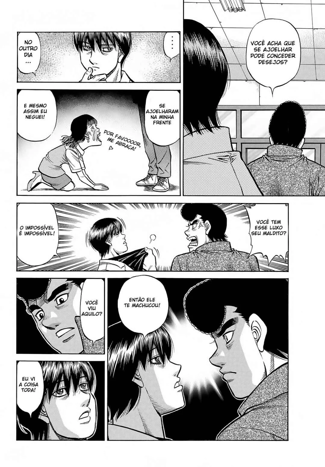 Hajime no Ippo Capítulo 889 – Obstáculo Invisível
