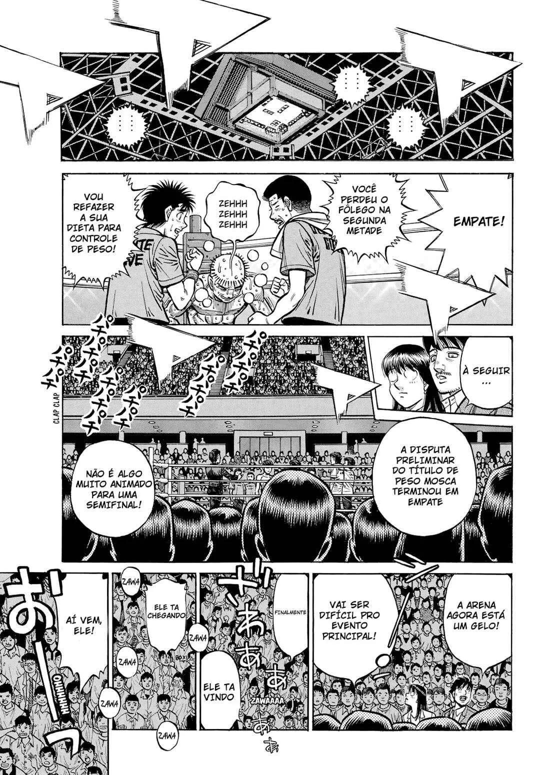 Hajime no Ippo Capítulo 889 – Obstáculo Invisível