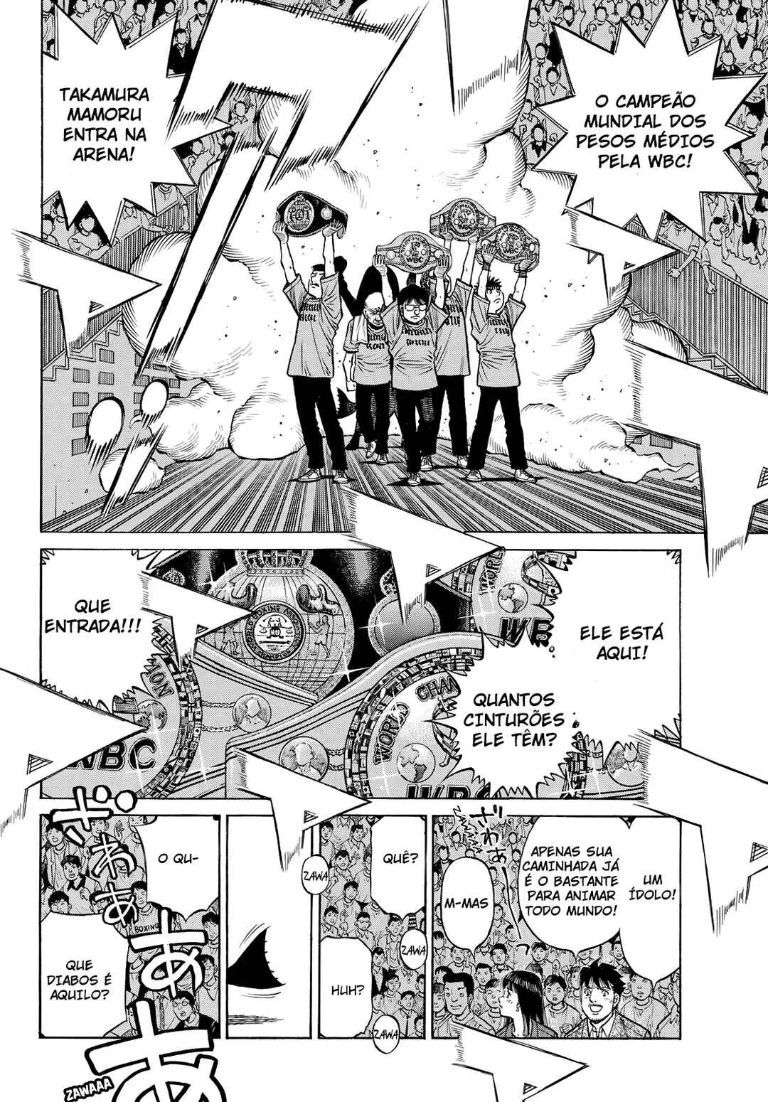 Hajime no Ippo Capítulo 889 – Obstáculo Invisível