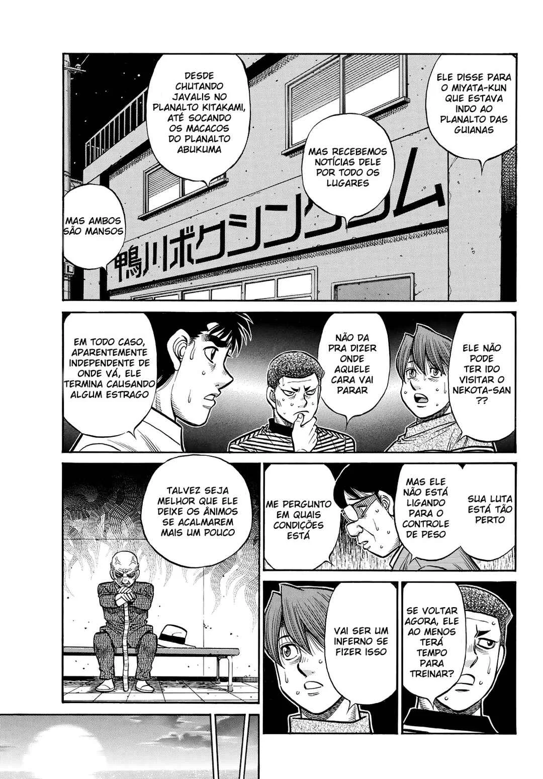 Hajime no Ippo Capítulo 889 – Obstáculo Invisível