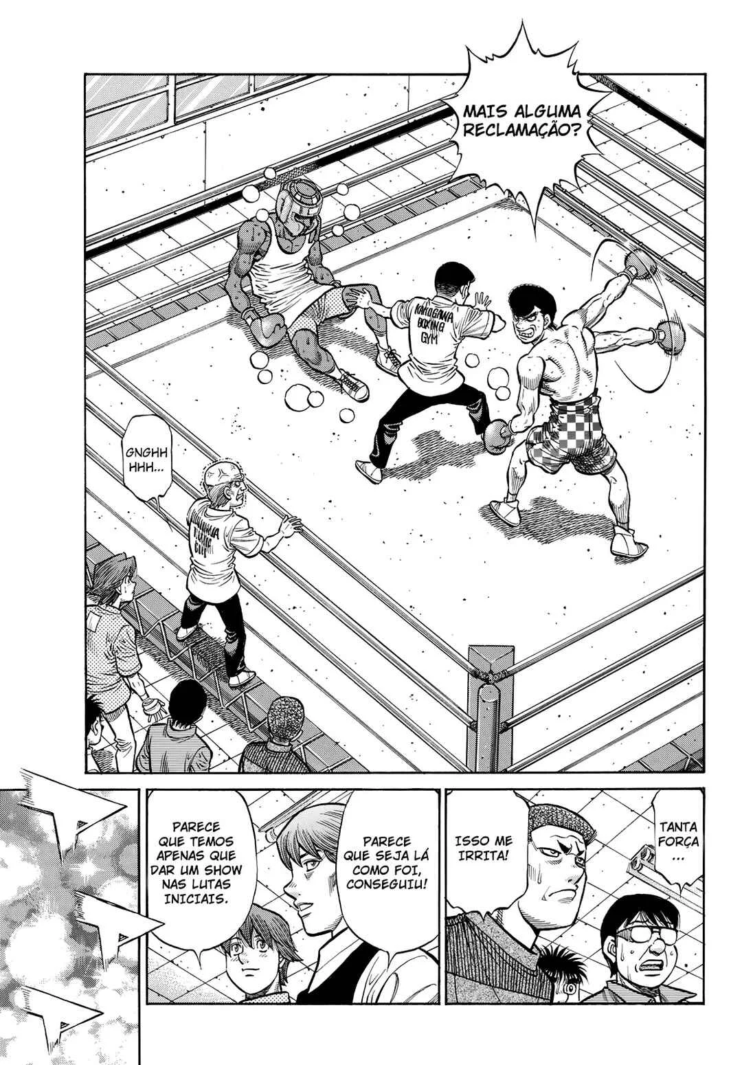 Hajime no Ippo Capítulo 889 – Obstáculo Invisível
