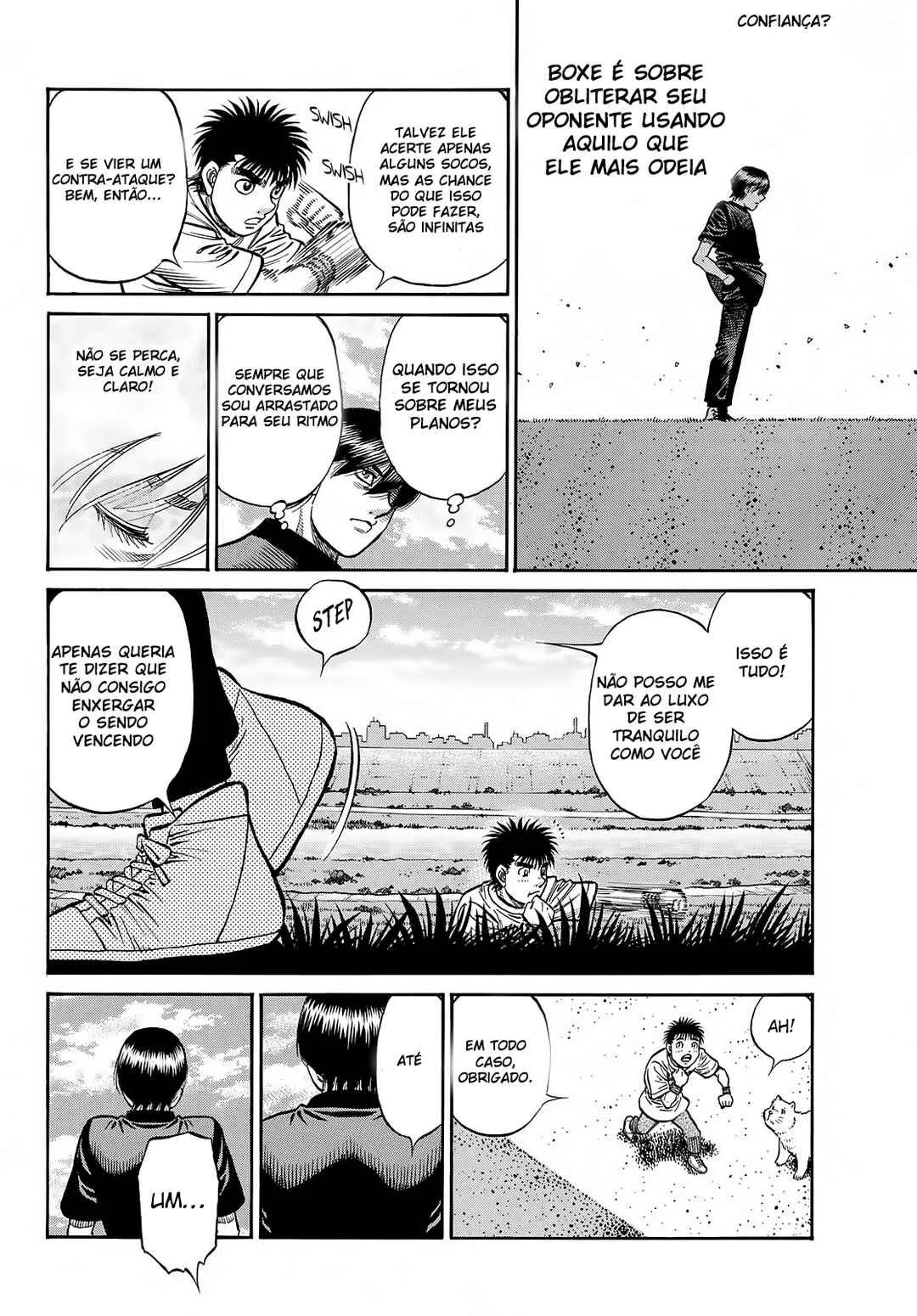 Hajime no Ippo Capítulo 889 – Obstáculo Invisível
