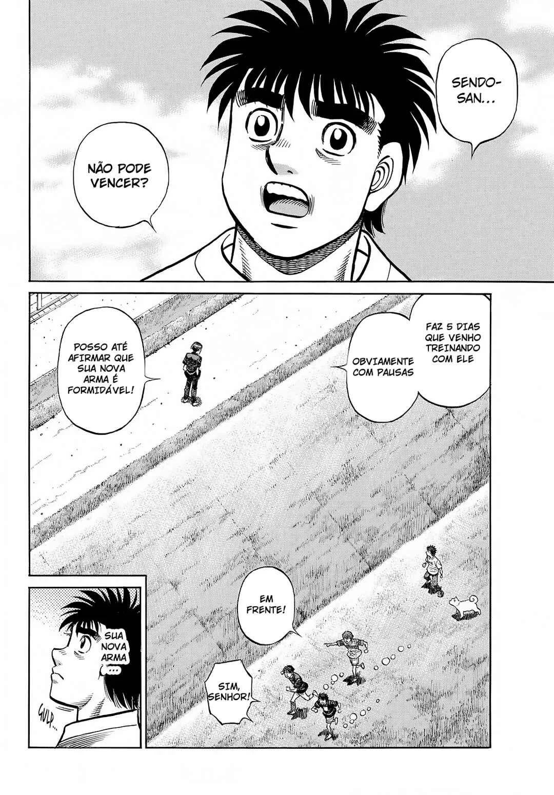Hajime no Ippo Capítulo 889 – Obstáculo Invisível