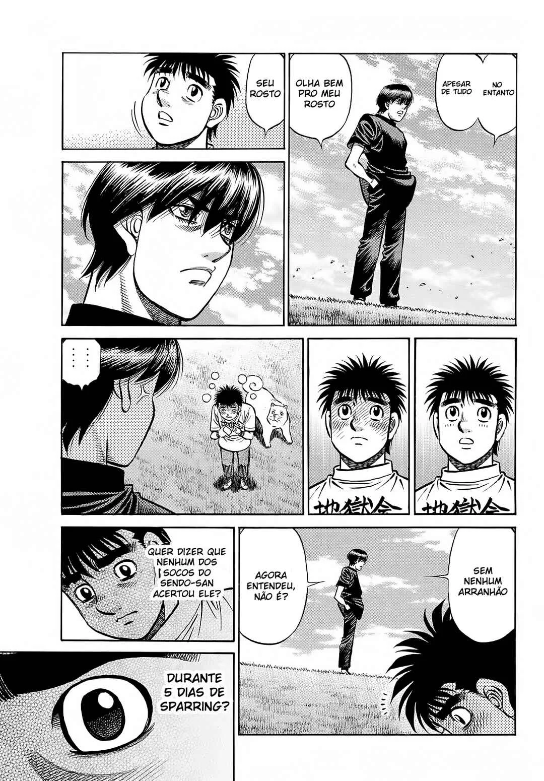 Hajime no Ippo Capítulo 889 – Obstáculo Invisível