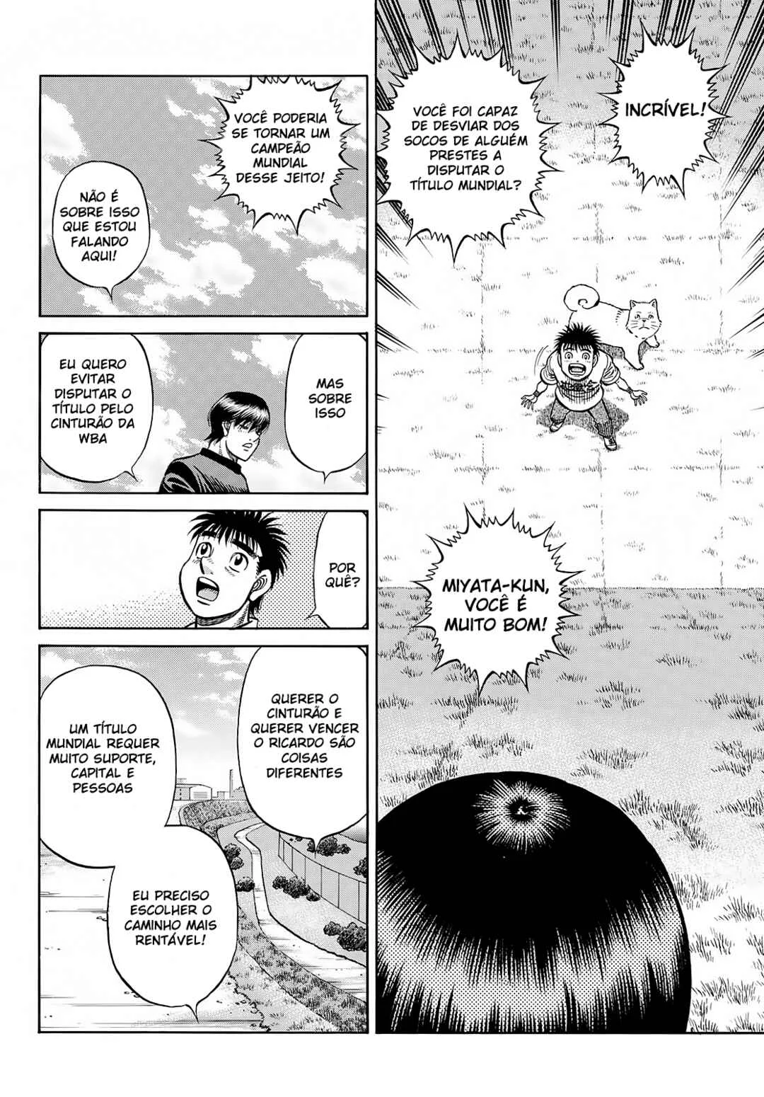 Hajime no Ippo Capítulo 889 – Obstáculo Invisível