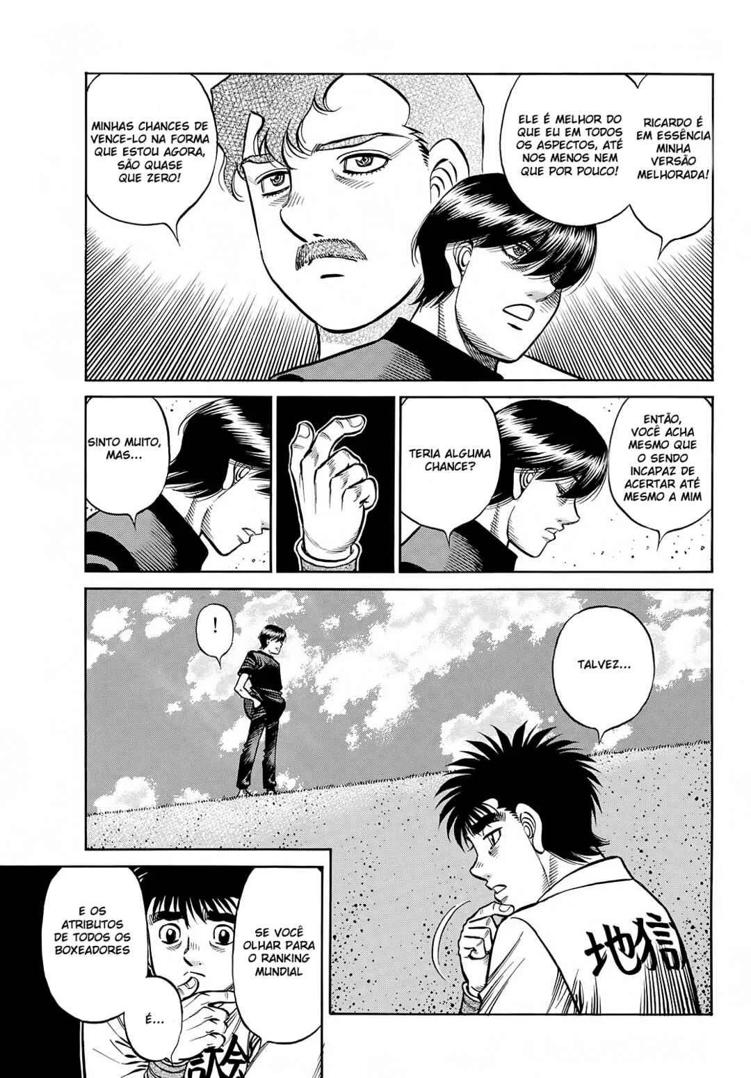 Hajime no Ippo Capítulo 889 – Obstáculo Invisível