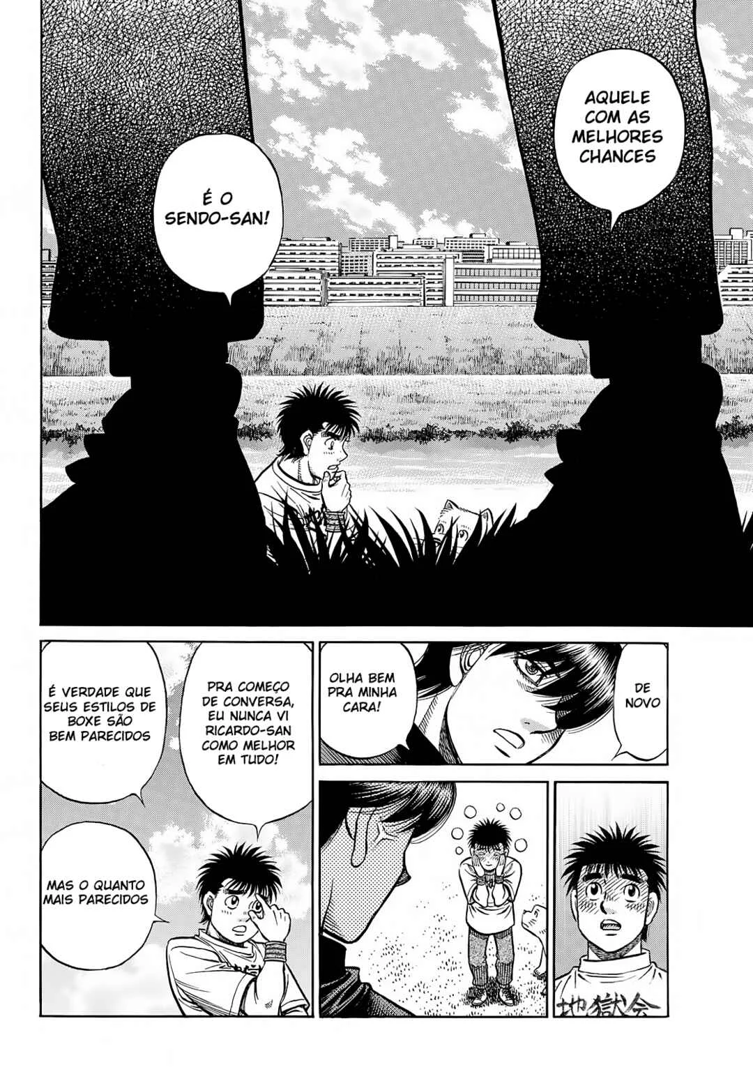 Hajime no Ippo Capítulo 889 – Obstáculo Invisível