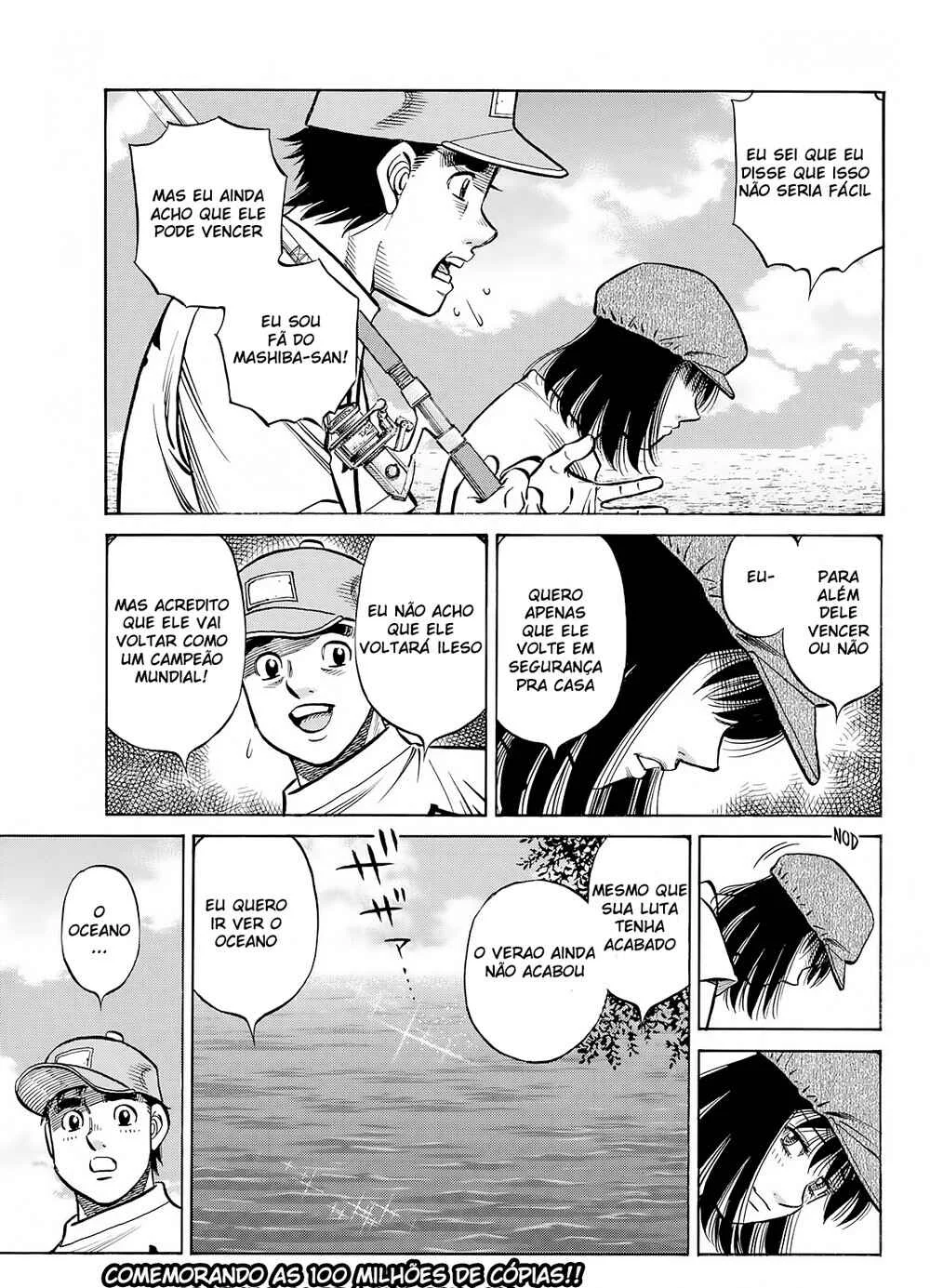 Hajime no Ippo Capítulo 889 – Obstáculo Invisível