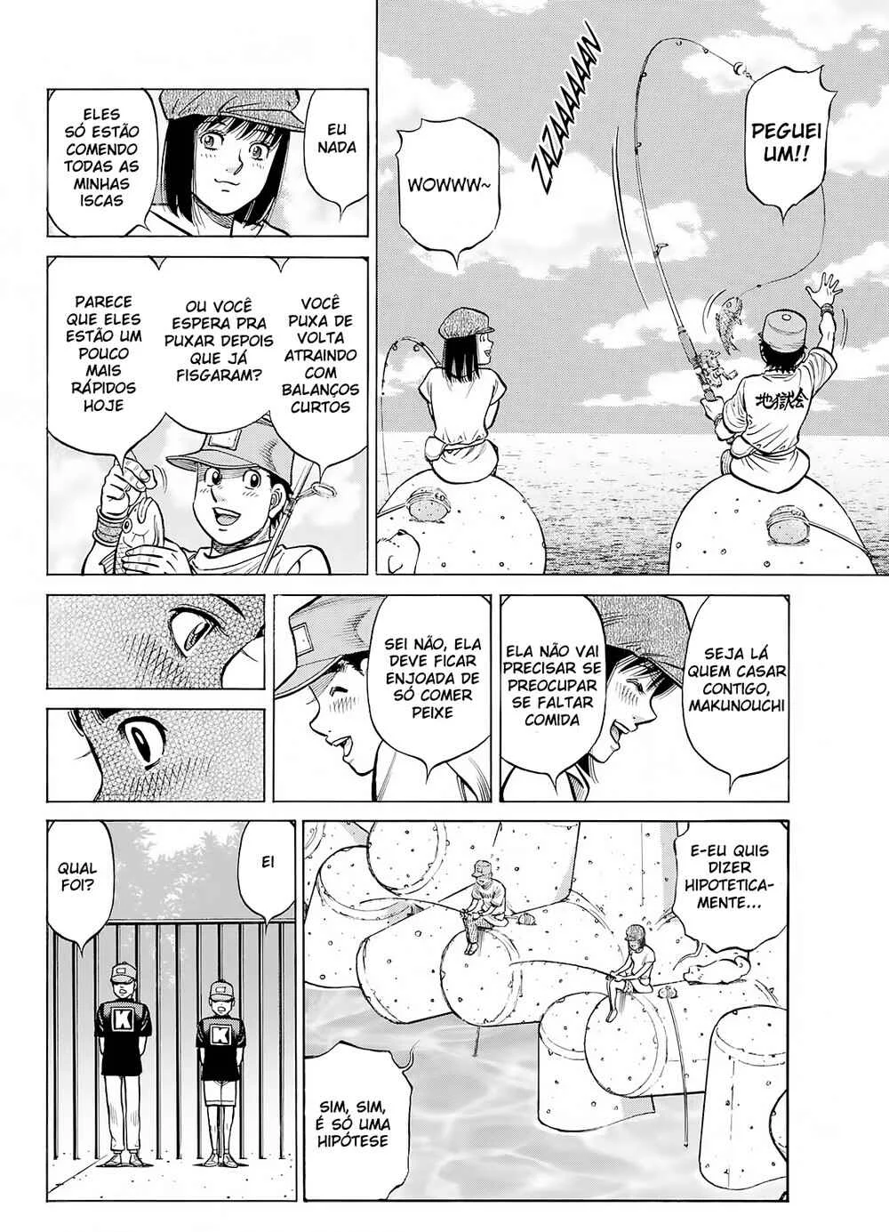 Hajime no Ippo Capítulo 889 – Obstáculo Invisível