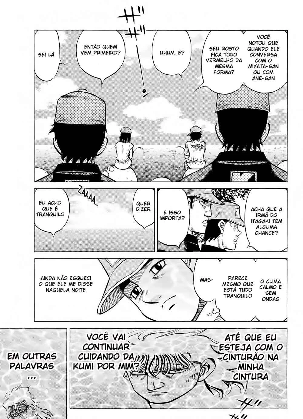 Hajime no Ippo Capítulo 889 – Obstáculo Invisível