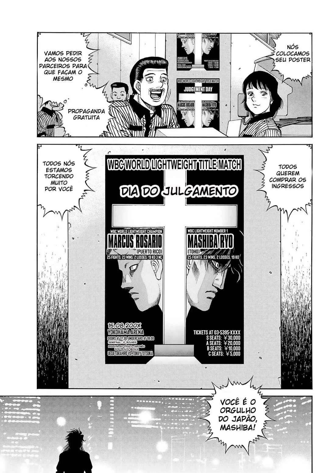 Hajime no Ippo Capítulo 889 – Obstáculo Invisível