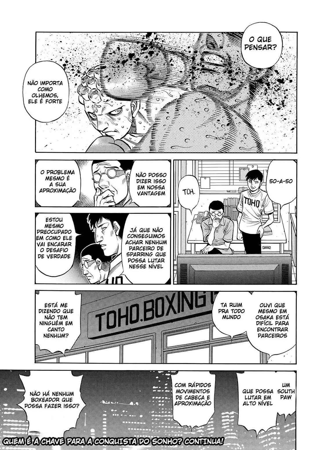 Hajime no Ippo Capítulo 889 – Obstáculo Invisível
