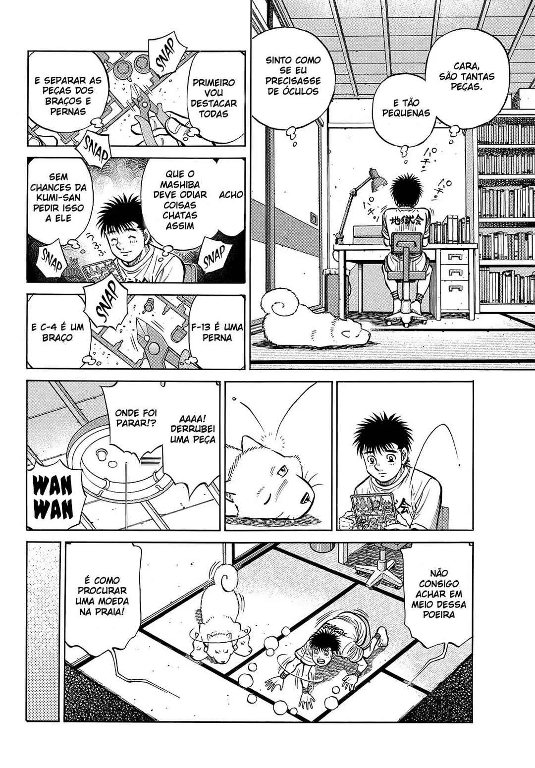 Hajime no Ippo Capítulo 889 – Obstáculo Invisível