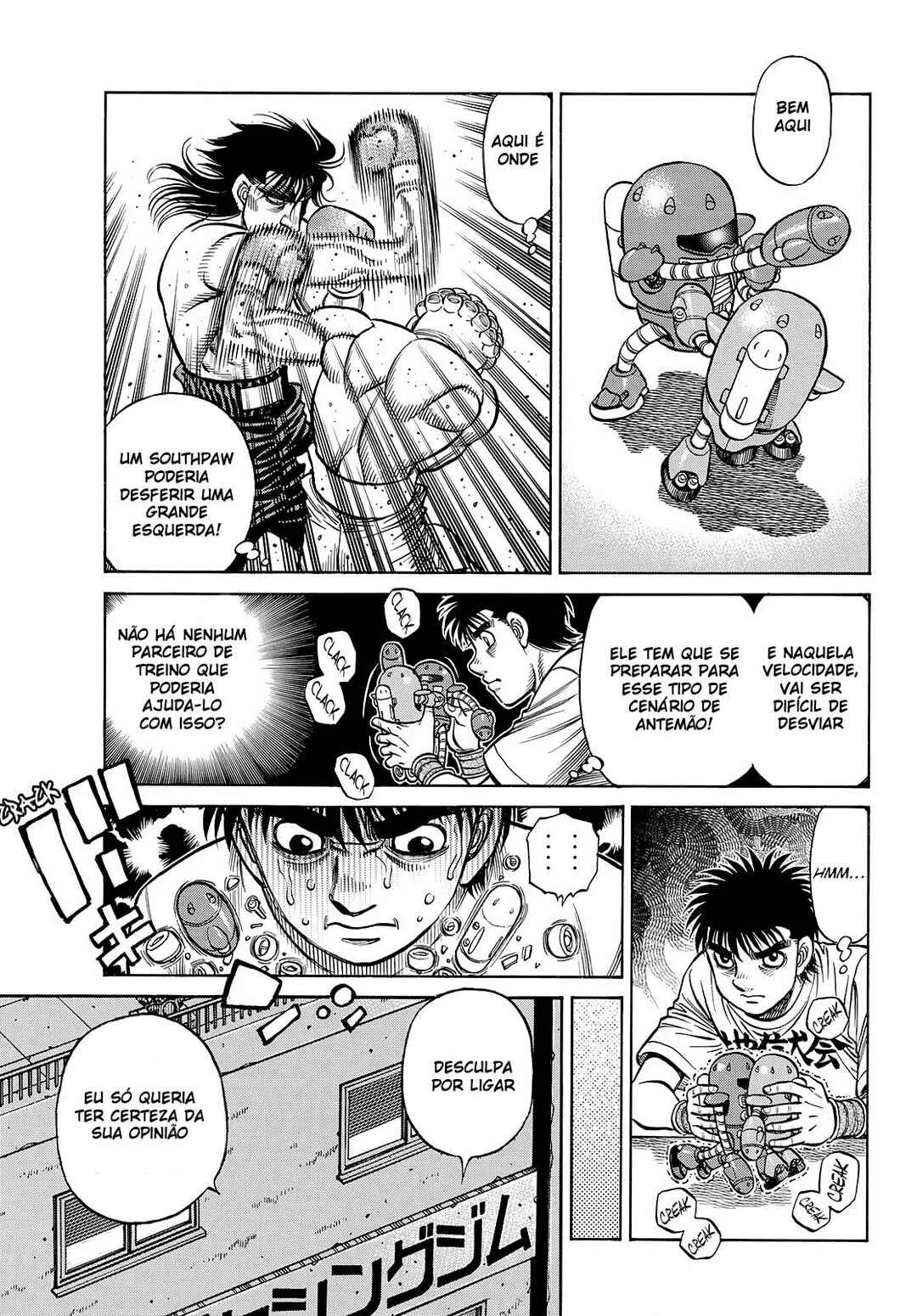 Hajime no Ippo Capítulo 889 – Obstáculo Invisível