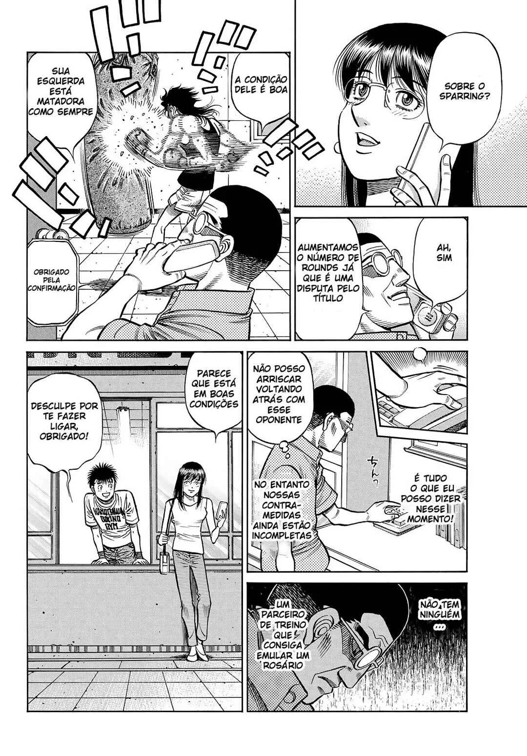 Hajime no Ippo Capítulo 889 – Obstáculo Invisível