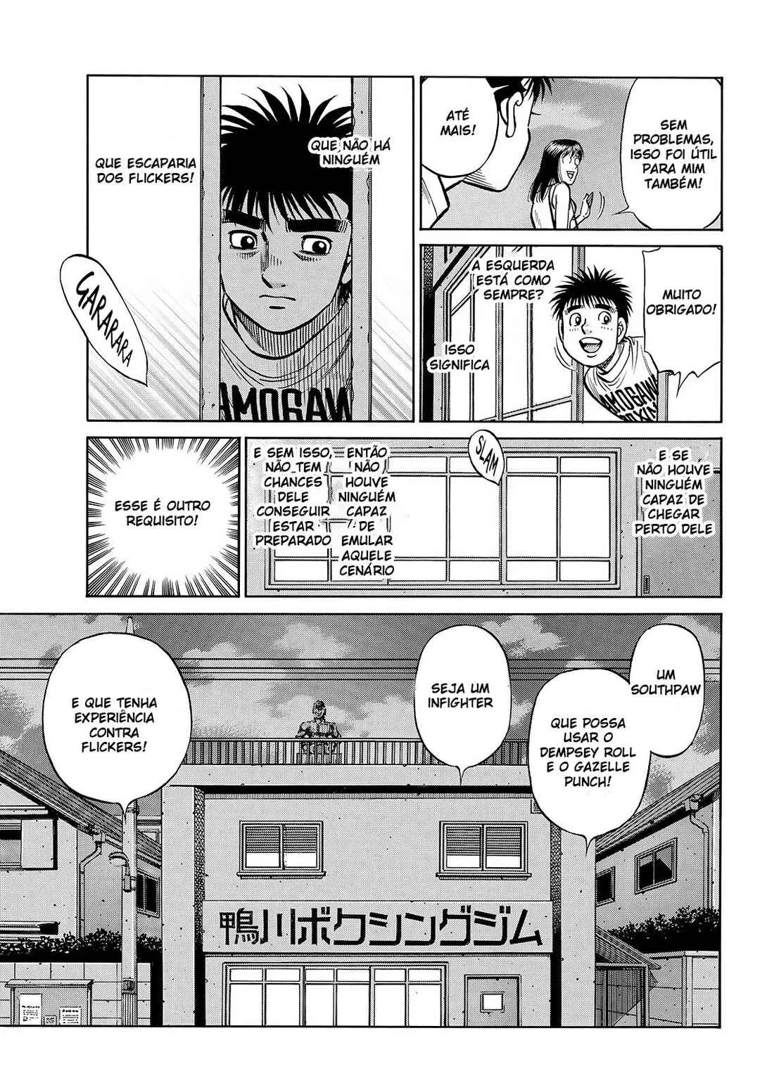 Hajime no Ippo Capítulo 889 – Obstáculo Invisível