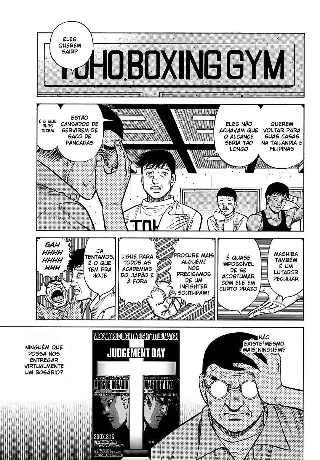 Hajime no Ippo Capítulo 889 – Obstáculo Invisível