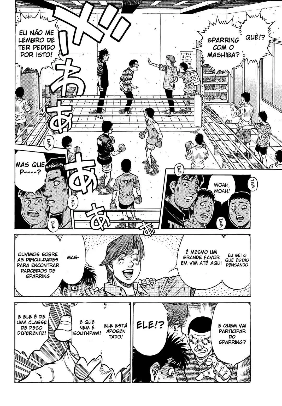 Hajime no Ippo Capítulo 889 – Obstáculo Invisível