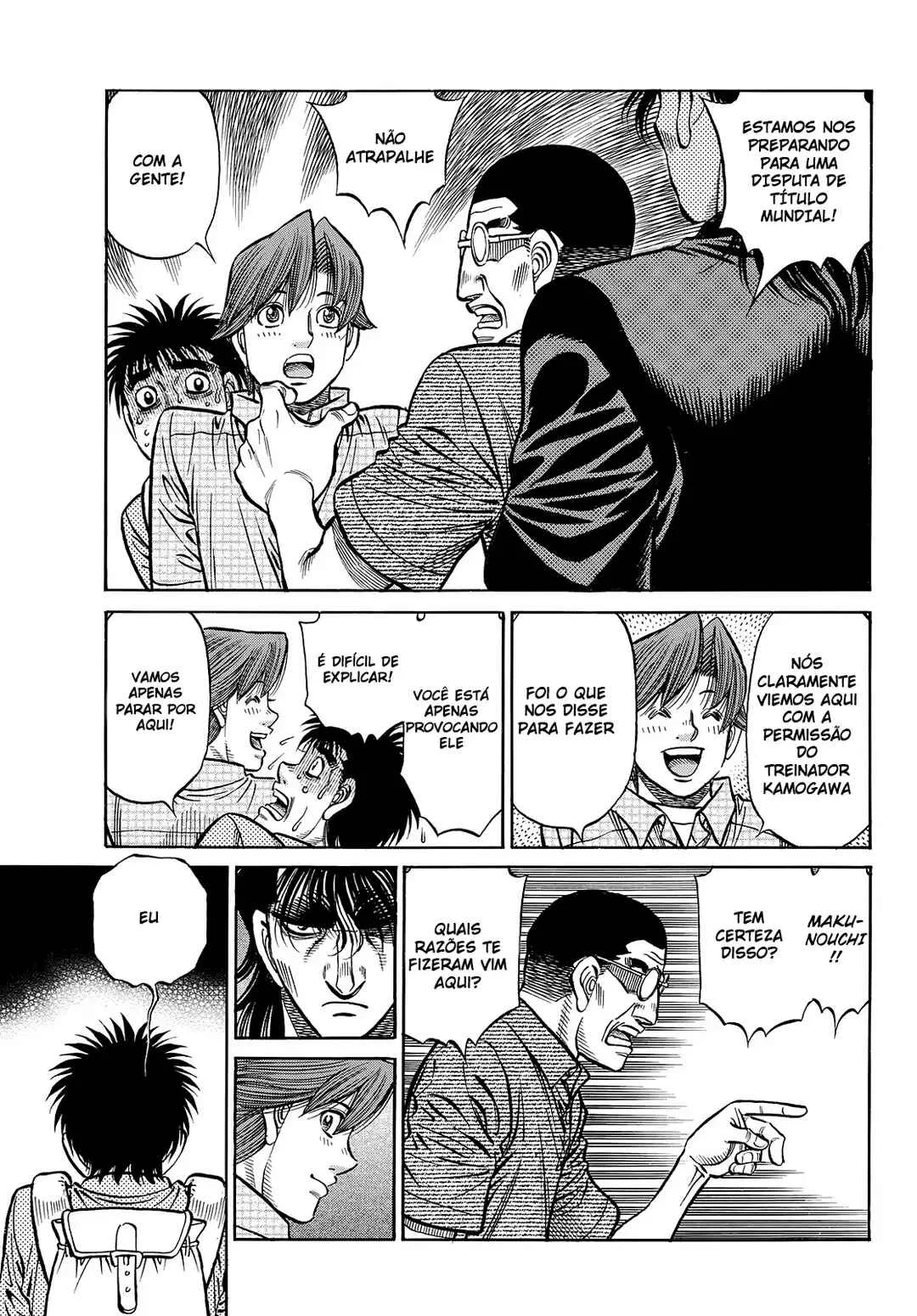 Hajime no Ippo Capítulo 889 – Obstáculo Invisível