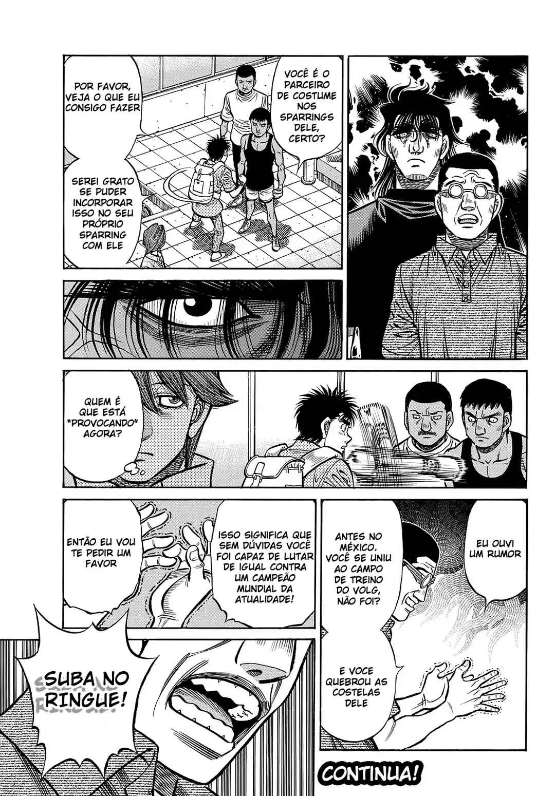 Hajime no Ippo Capítulo 889 – Obstáculo Invisível