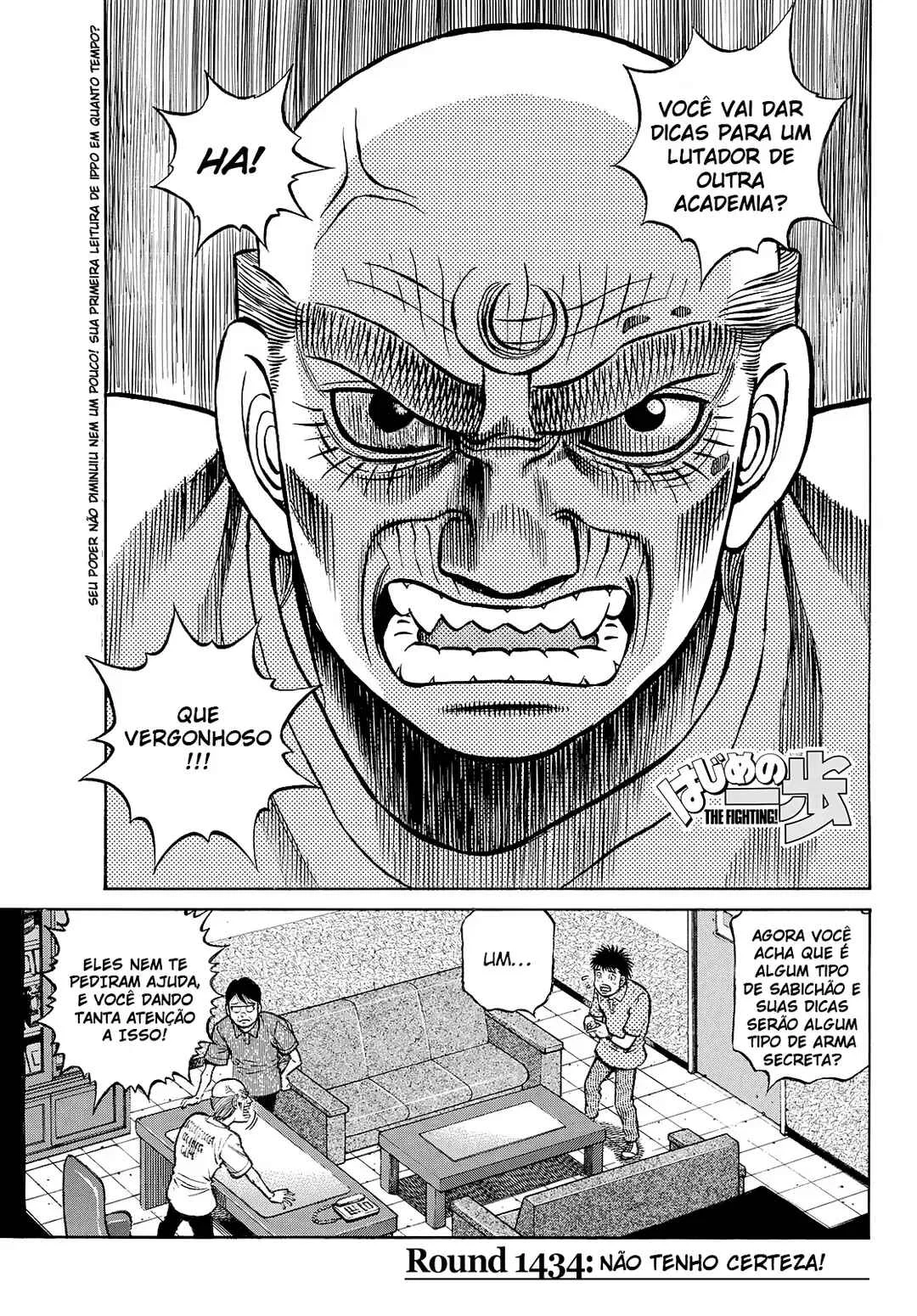Hajime no Ippo Capítulo 889 – Obstáculo Invisível