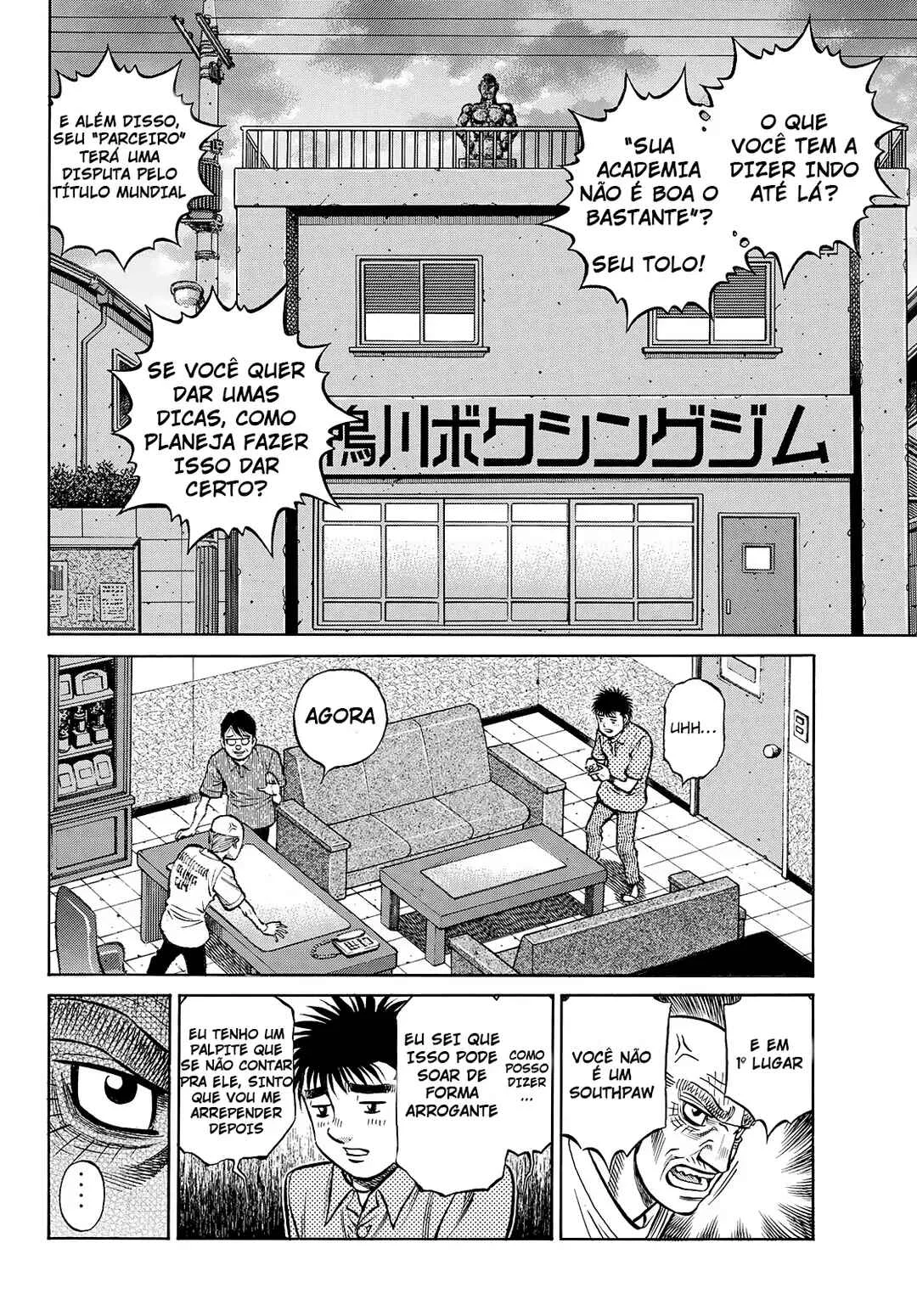 Hajime no Ippo Capítulo 889 – Obstáculo Invisível