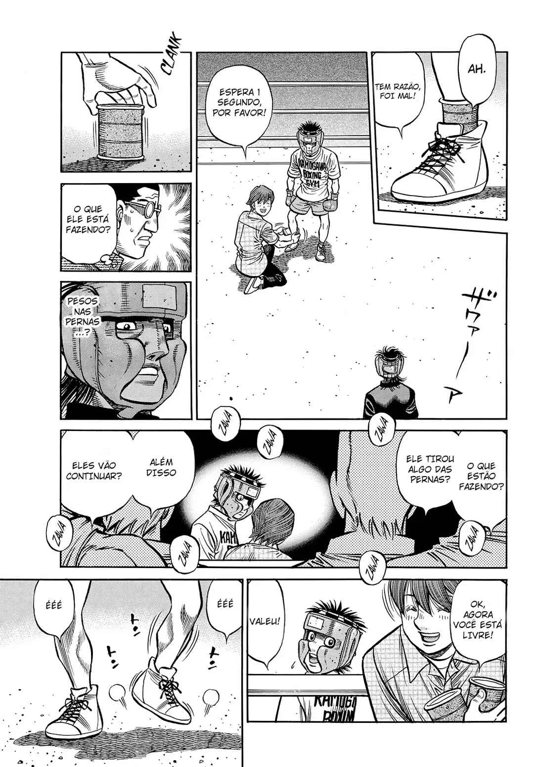 Hajime no Ippo Capítulo 889 – Obstáculo Invisível