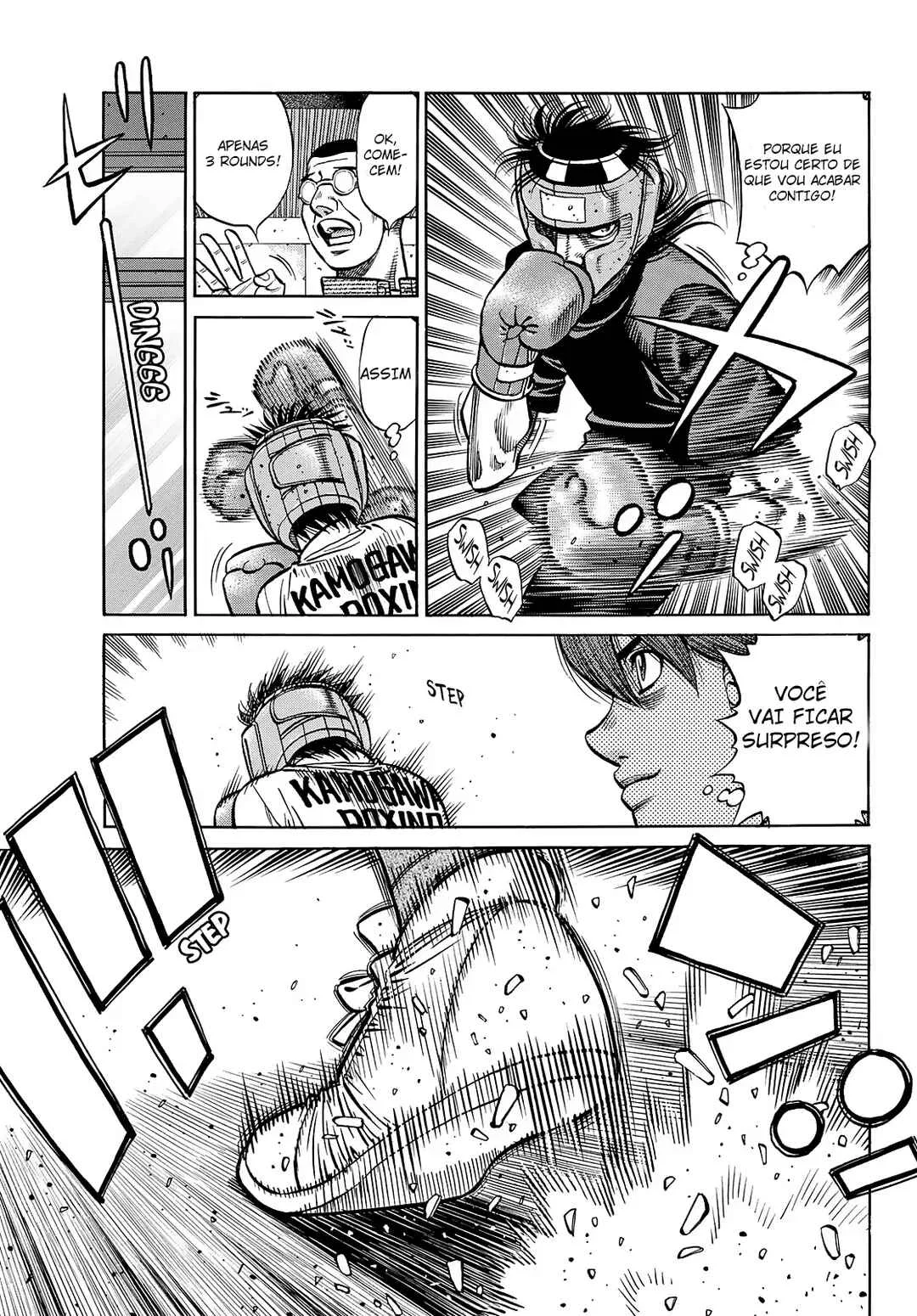 Hajime no Ippo Capítulo 889 – Obstáculo Invisível