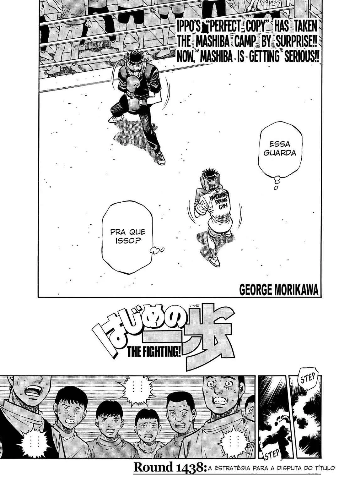 Hajime no Ippo Capítulo 889 – Obstáculo Invisível