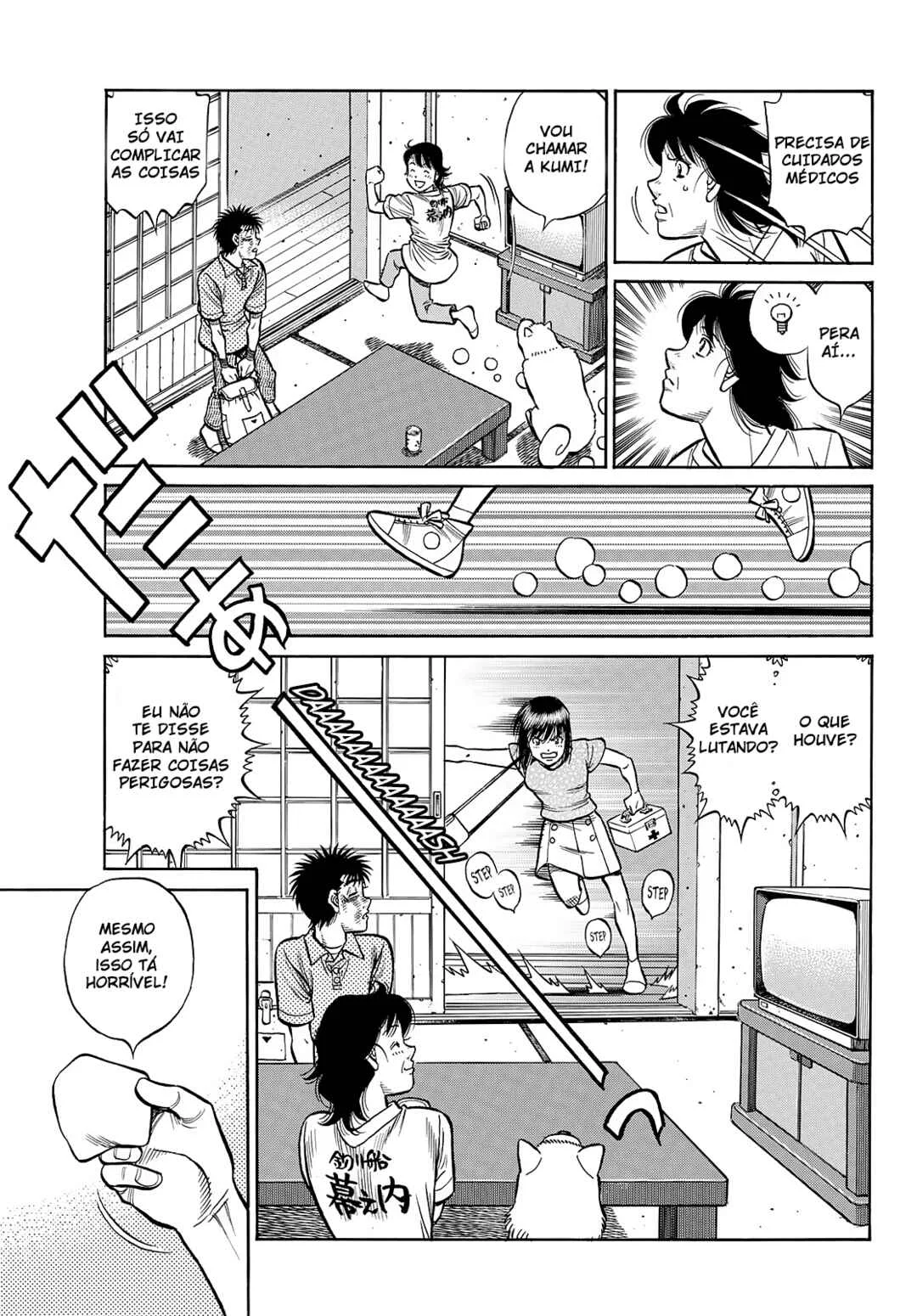 Hajime no Ippo Capítulo 889 – Obstáculo Invisível