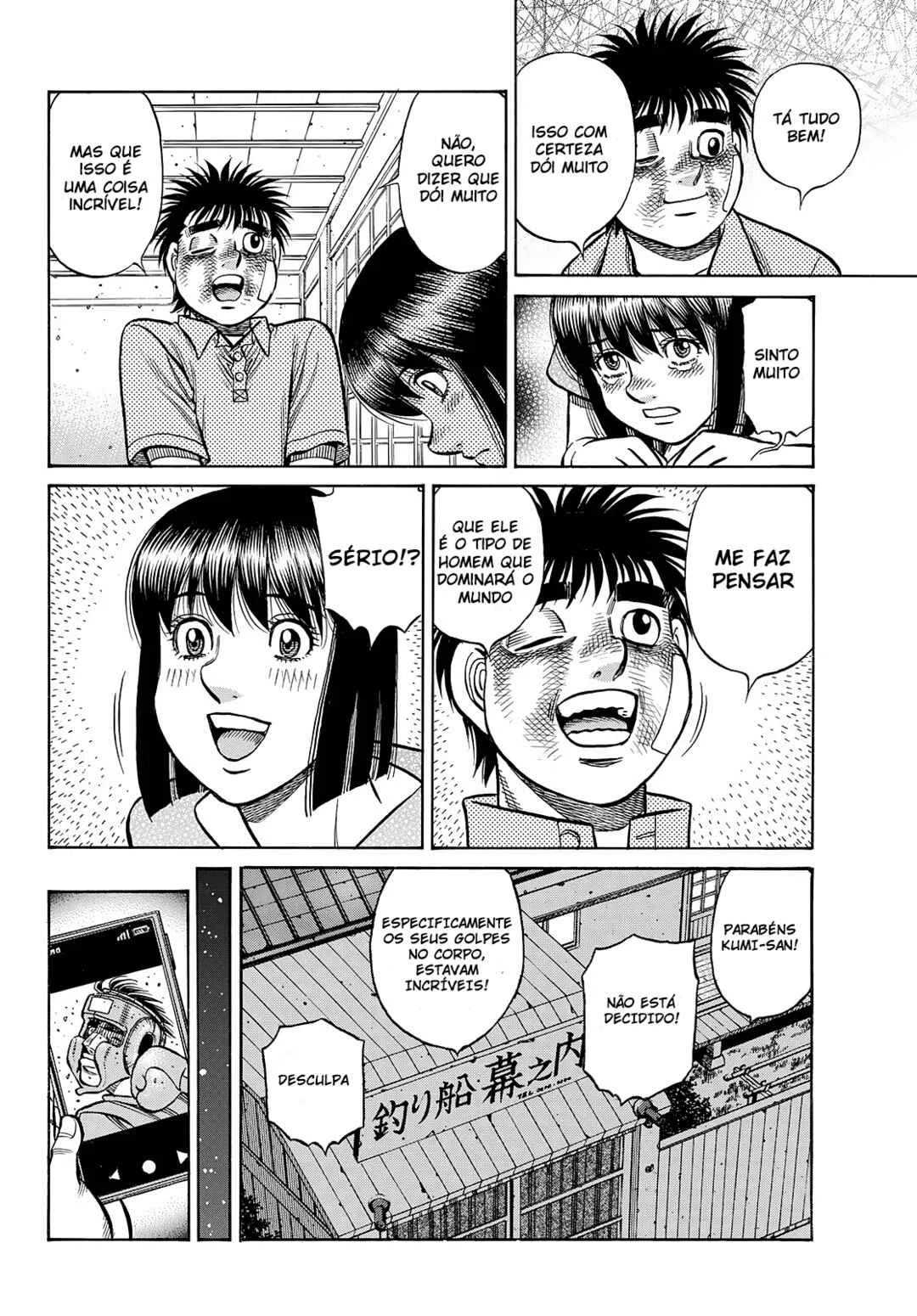 Hajime no Ippo Capítulo 889 – Obstáculo Invisível