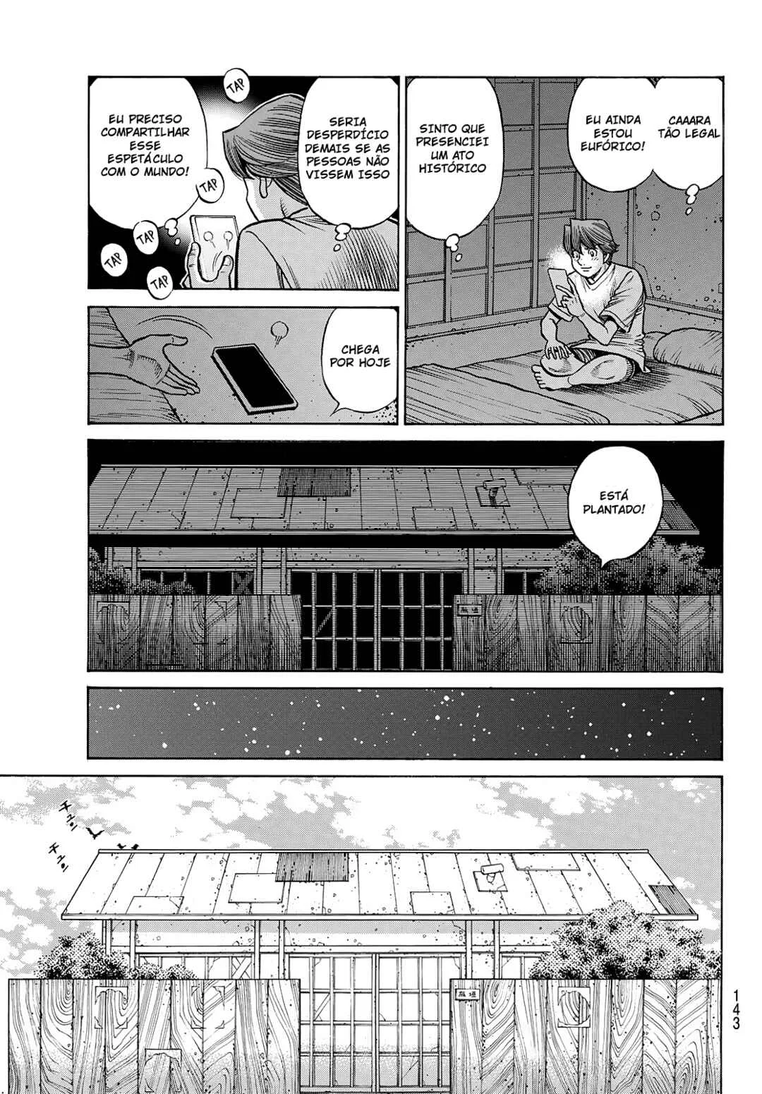 Hajime no Ippo Capítulo 889 – Obstáculo Invisível