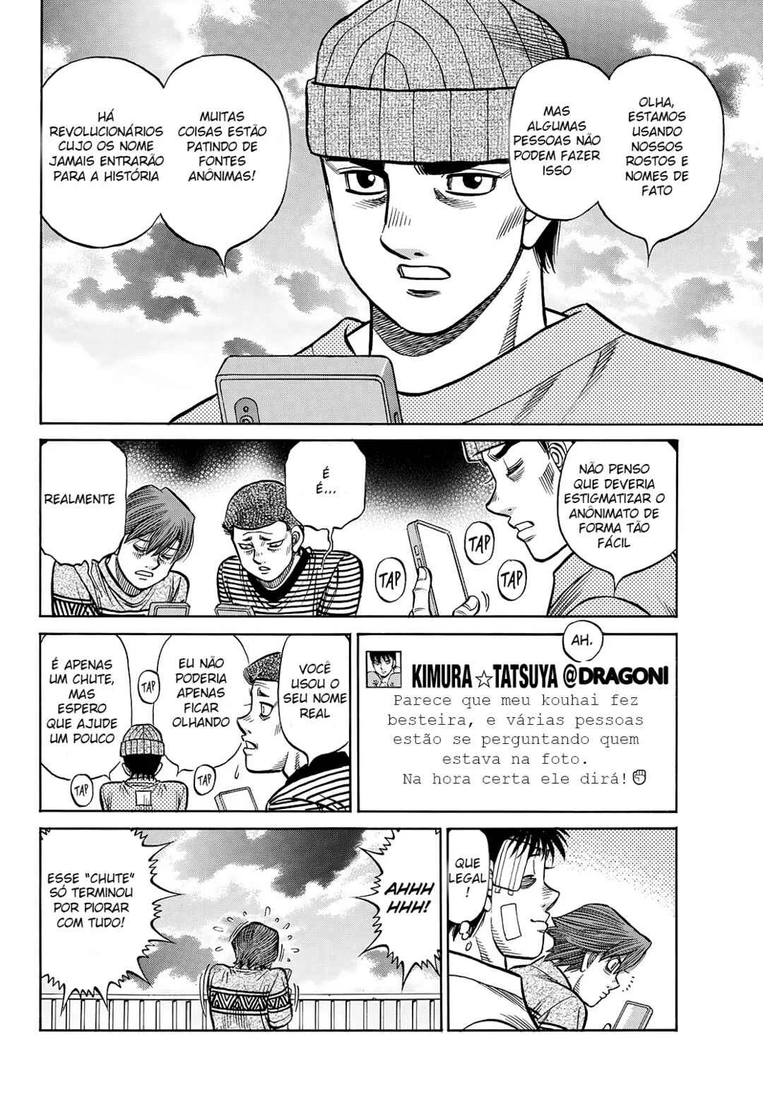 Hajime no Ippo Capítulo 889 – Obstáculo Invisível