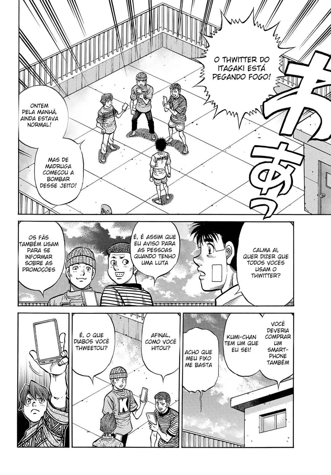 Hajime no Ippo Capítulo 889 – Obstáculo Invisível