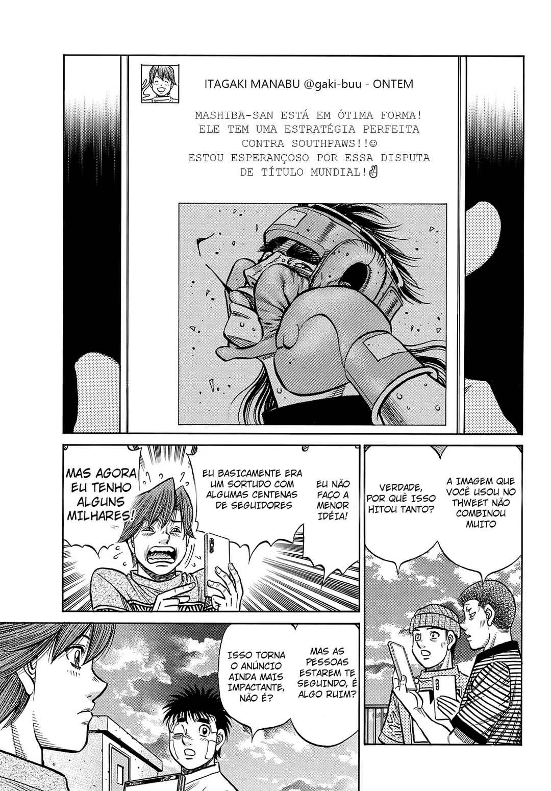 Hajime no Ippo Capítulo 889 – Obstáculo Invisível