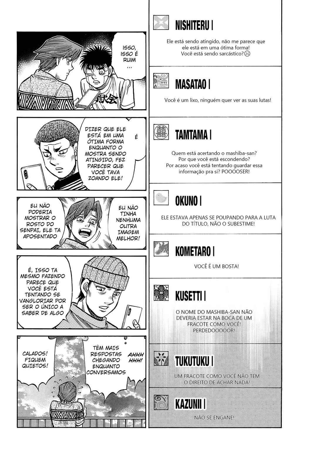 Hajime no Ippo Capítulo 889 – Obstáculo Invisível