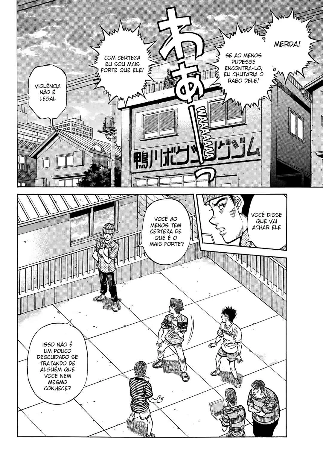 Hajime no Ippo Capítulo 889 – Obstáculo Invisível