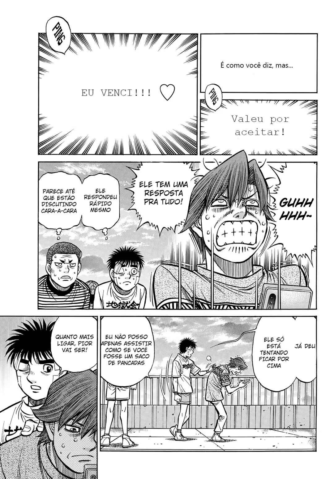 Hajime no Ippo Capítulo 889 – Obstáculo Invisível