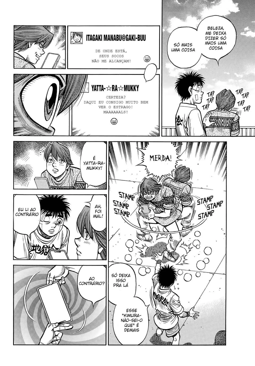 Hajime no Ippo Capítulo 889 – Obstáculo Invisível
