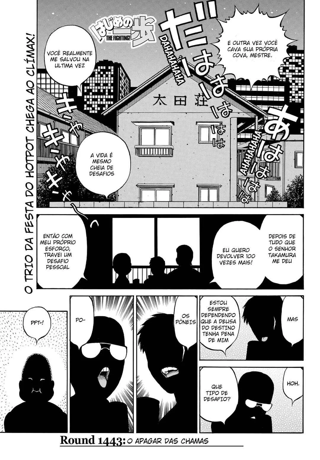 Hajime no Ippo Capítulo 889 – Obstáculo Invisível