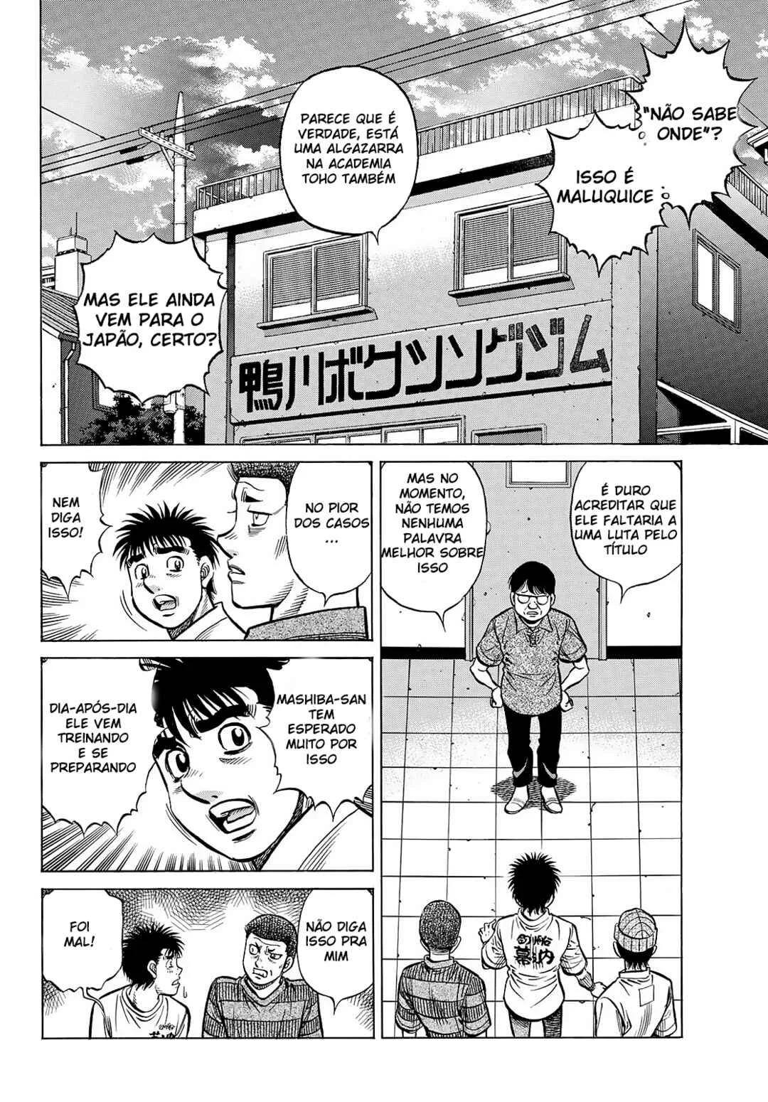 Hajime no Ippo Capítulo 889 – Obstáculo Invisível