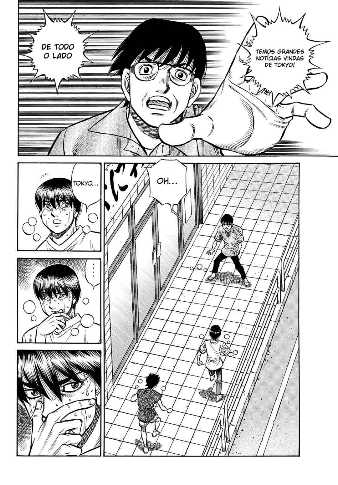 Hajime no Ippo Capítulo 889 – Obstáculo Invisível
