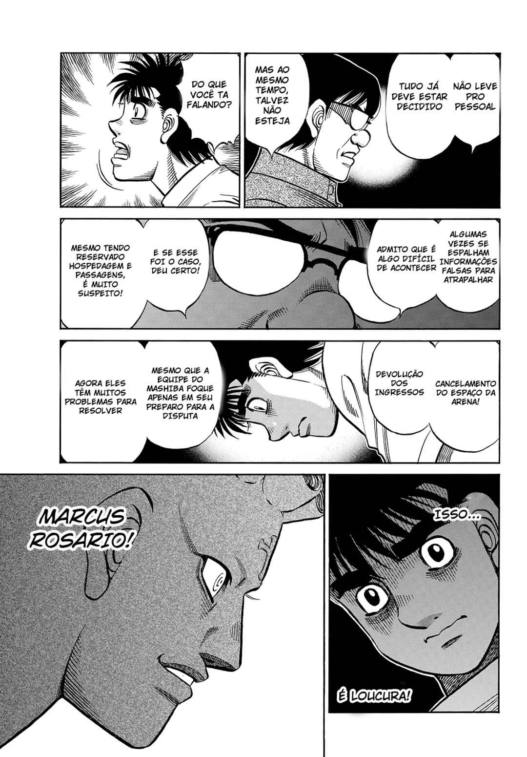 Hajime no Ippo Capítulo 889 – Obstáculo Invisível