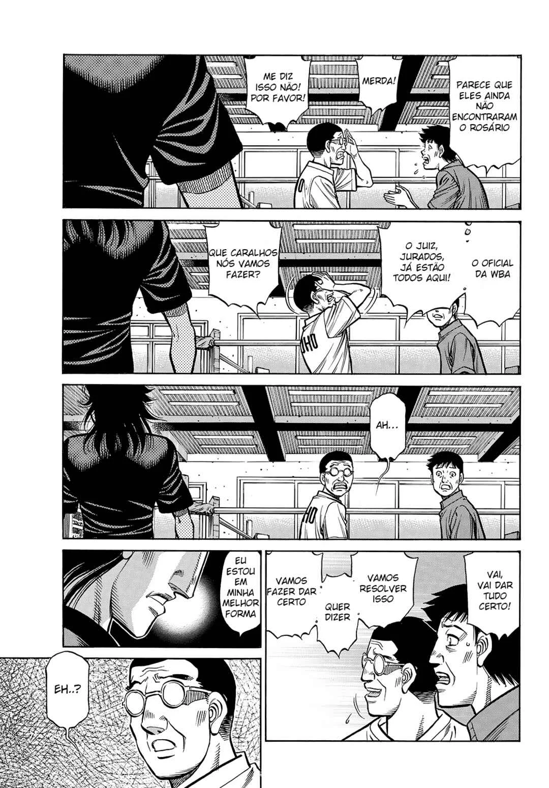 Hajime no Ippo Capítulo 889 – Obstáculo Invisível