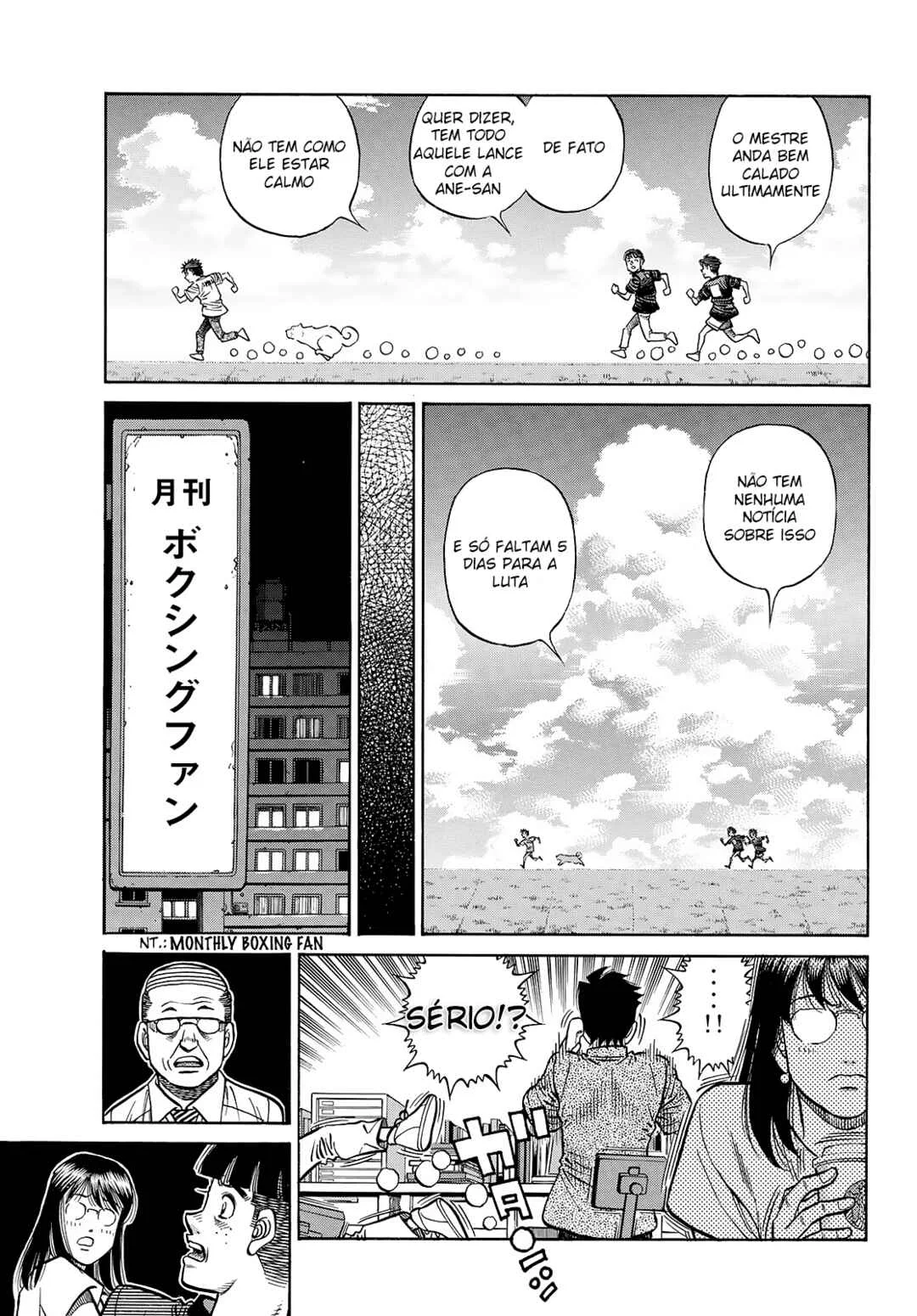 Hajime no Ippo Capítulo 889 – Obstáculo Invisível