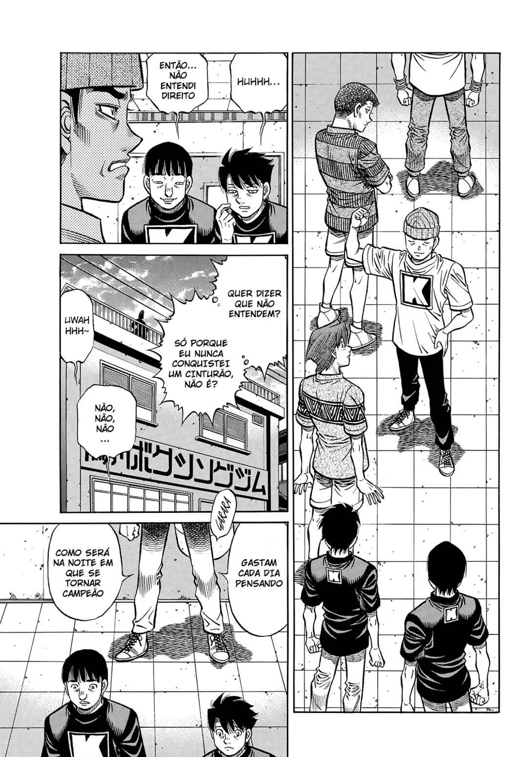 Hajime no Ippo Capítulo 889 – Obstáculo Invisível